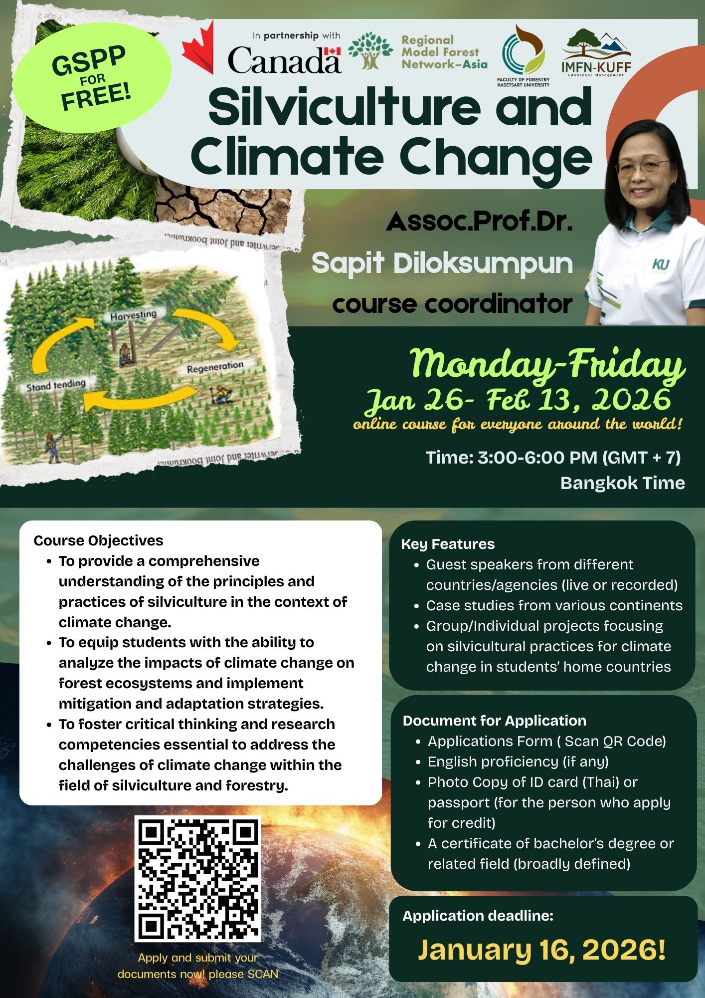 Silviculture and Climate Change Course