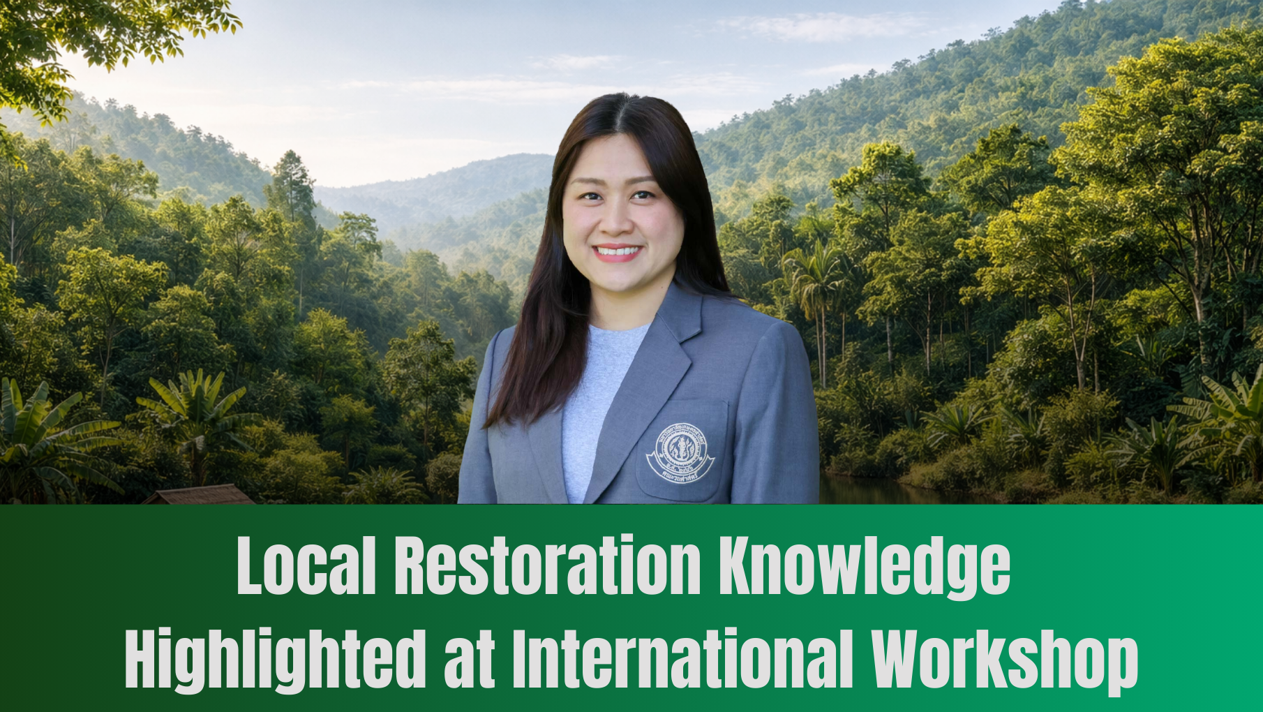 Local Restoration Knowledge Highlighted at International Workshop