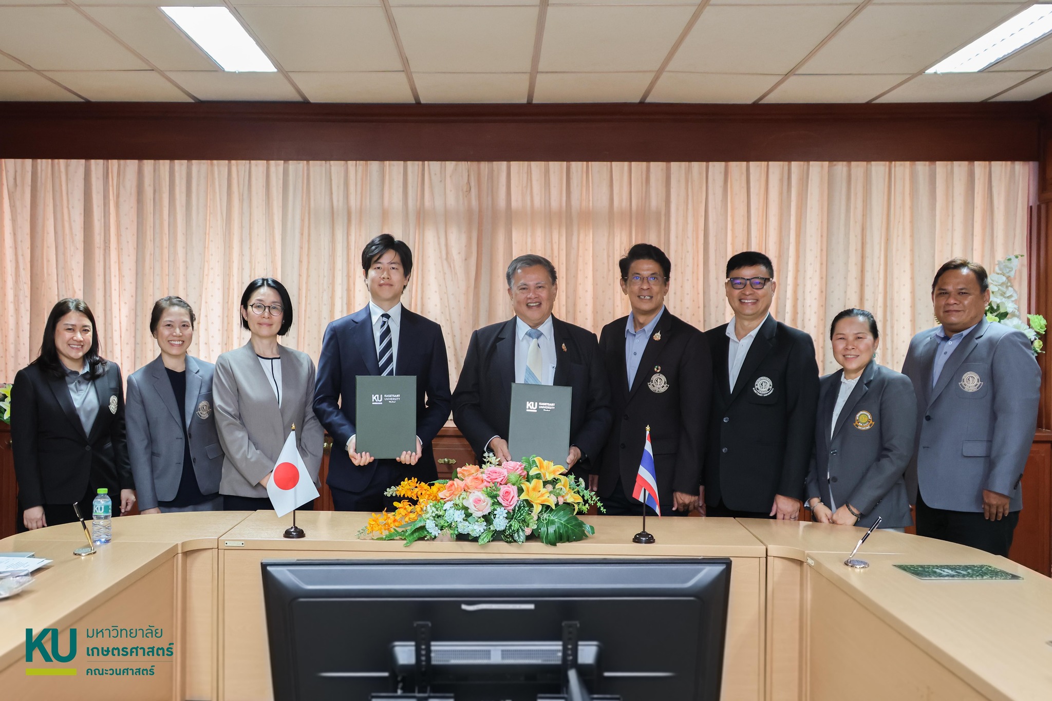 KU Signs MoU with DeepForest Technologies, Japan