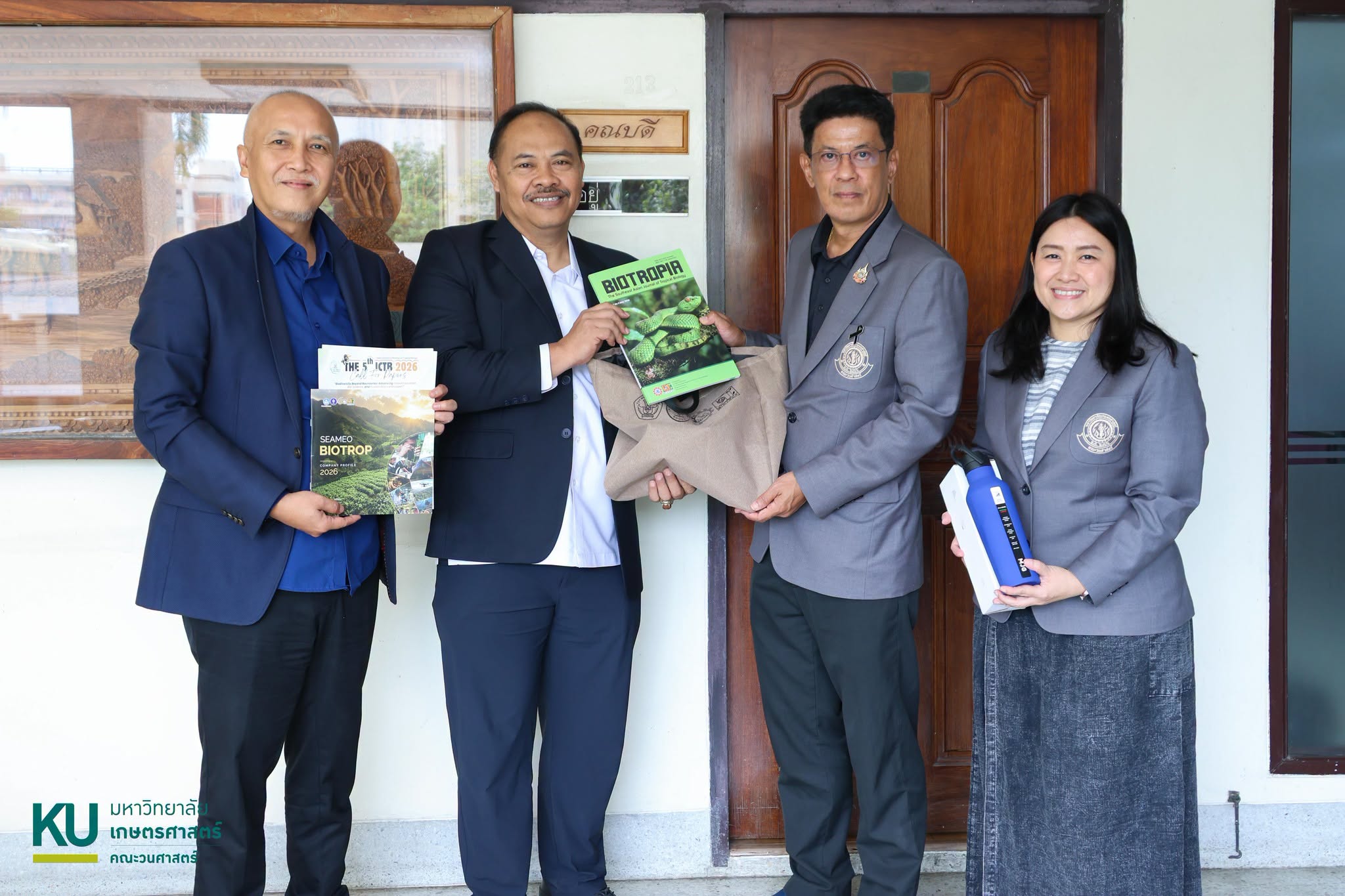 KUFF Welcomes SEAMEO BIOTROP Leadership
